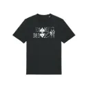 T-Shirt Heart & Heavy Logo black